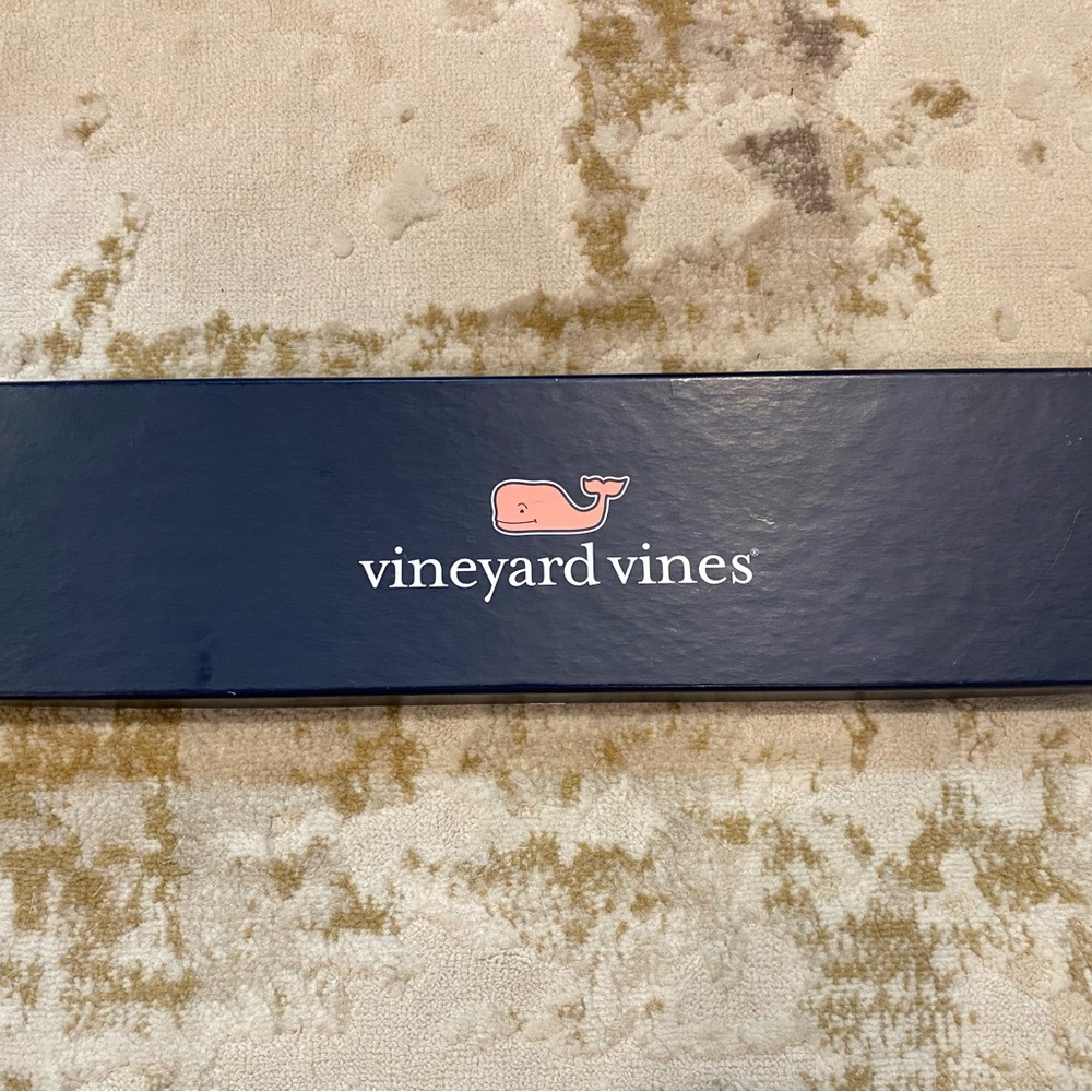 Vineyard Vines tie with ski detailing